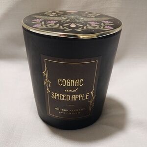 Modern Alchemy Cognac and Spiced Apple Scarob Celestial Lidded Glass Jar Candle